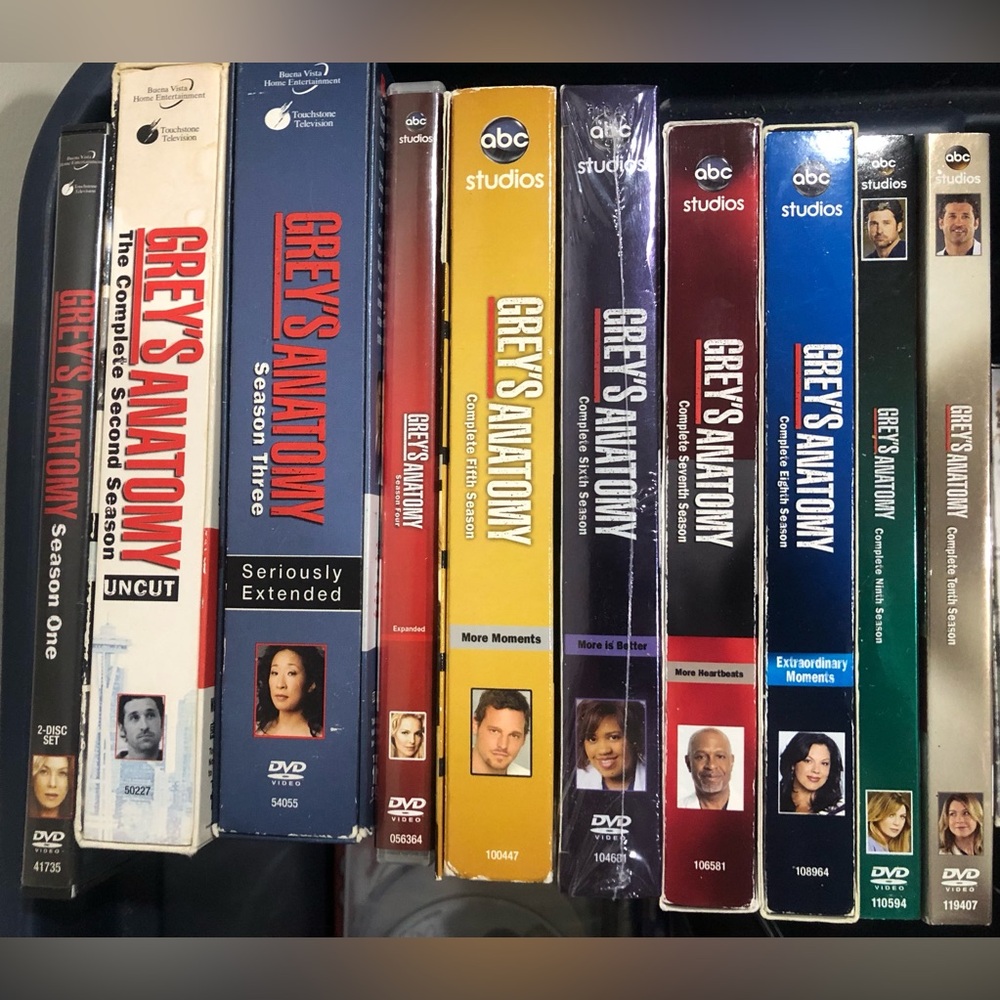 Grey's Anatomy DVD Collection — Seasons 1-10